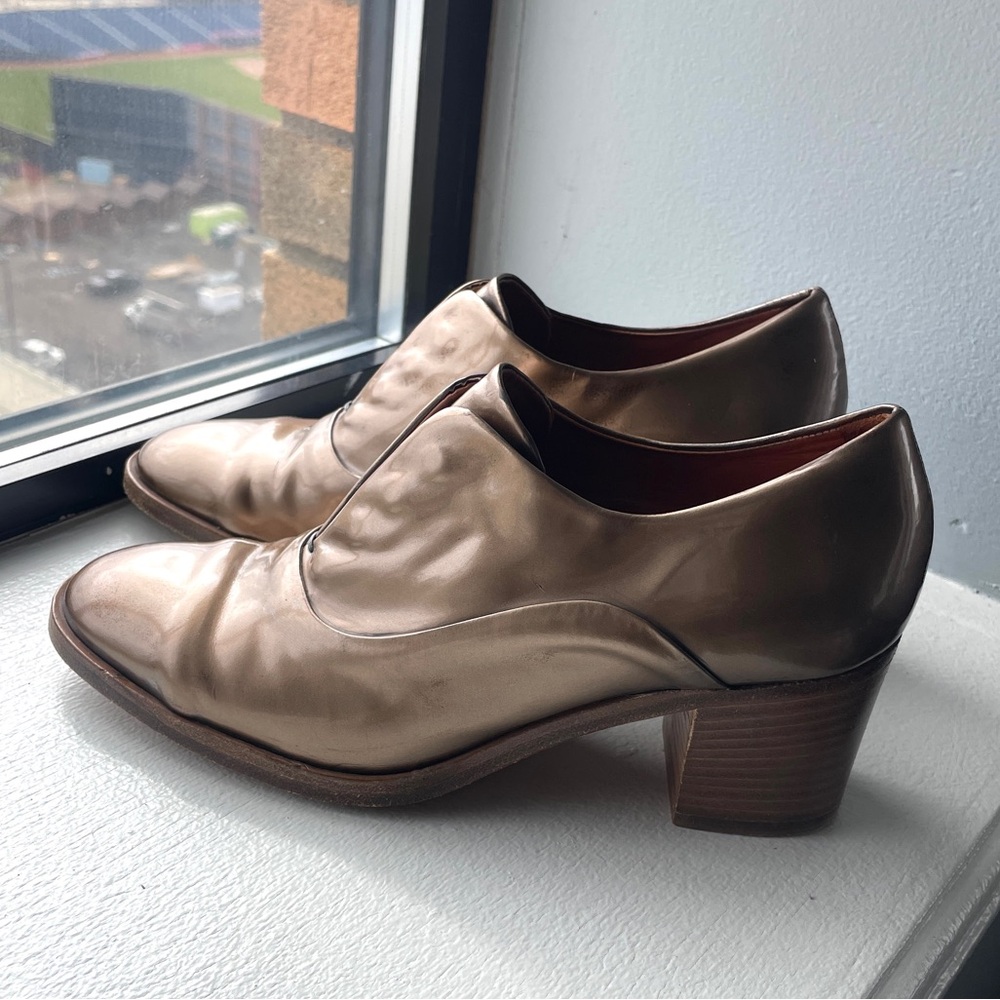 Reed krakoff patent leather heeled shoes